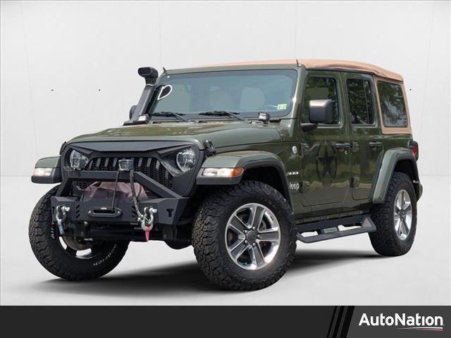 used 2021 Jeep Wrangler Unlimited car, priced at $24,990