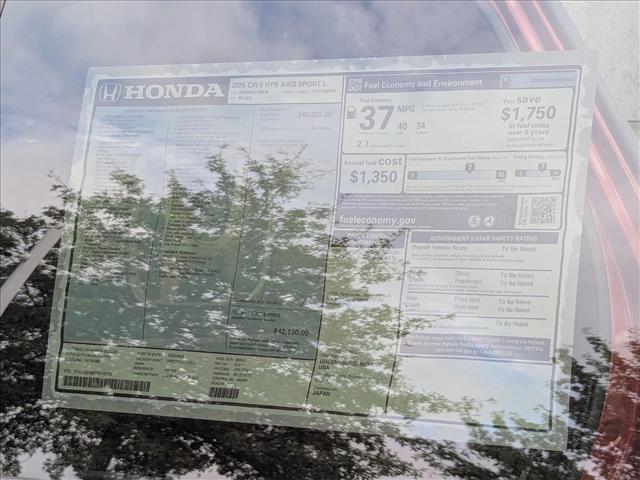 new 2026 Honda CR-V Hybrid car, priced at $42,130