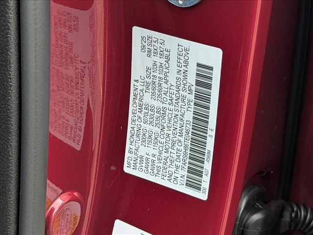 new 2026 Honda CR-V Hybrid car, priced at $42,130