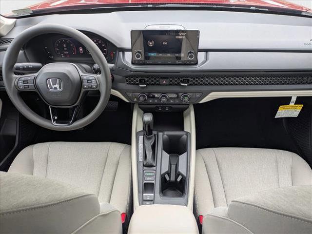 new 2025 Honda Accord car, priced at $32,165