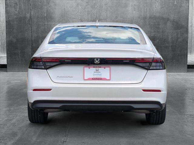 used 2023 Honda Accord car, priced at $25,549