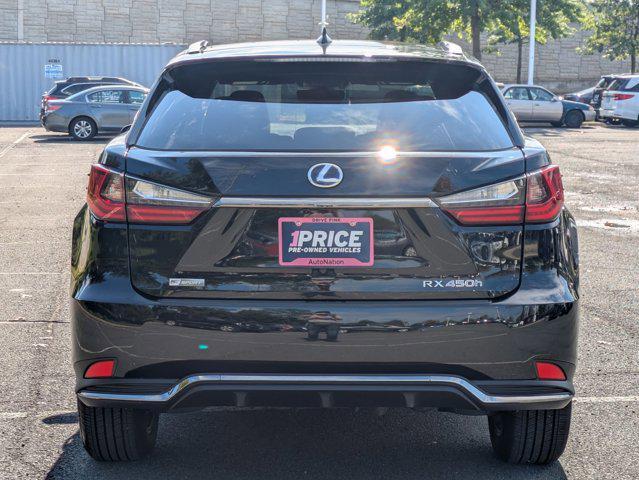 used 2021 Lexus RX 450h car, priced at $47,500