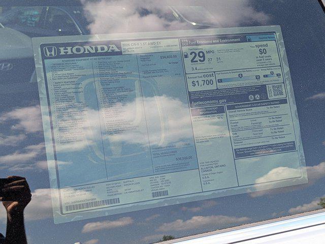 new 2026 Honda CR-V car, priced at $36,500