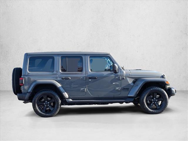 used 2021 Jeep Wrangler Unlimited car, priced at $24,993