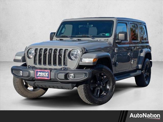 used 2021 Jeep Wrangler Unlimited car, priced at $24,993