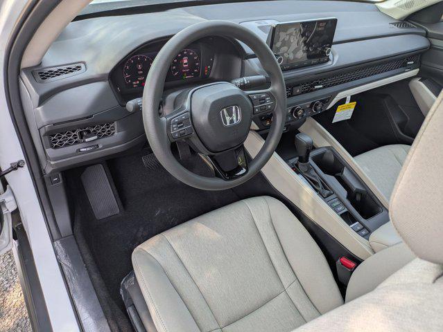 new 2025 Honda Accord car, priced at $32,165