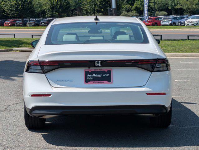 new 2025 Honda Accord car, priced at $32,165
