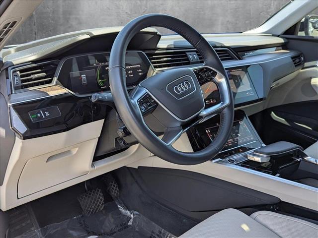 used 2021 Audi e-tron car, priced at $28,500