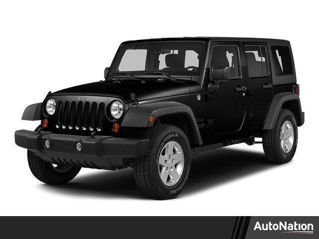 used 2015 Jeep Wrangler Unlimited car, priced at $22,999