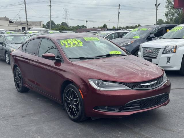 used 2015 Chrysler 200 car, priced at $7,995
