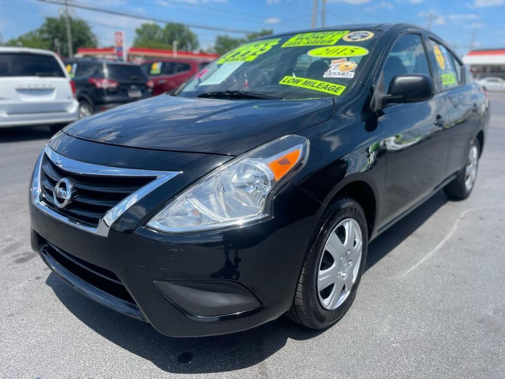 used 2015 Nissan Versa car, priced at $7,995