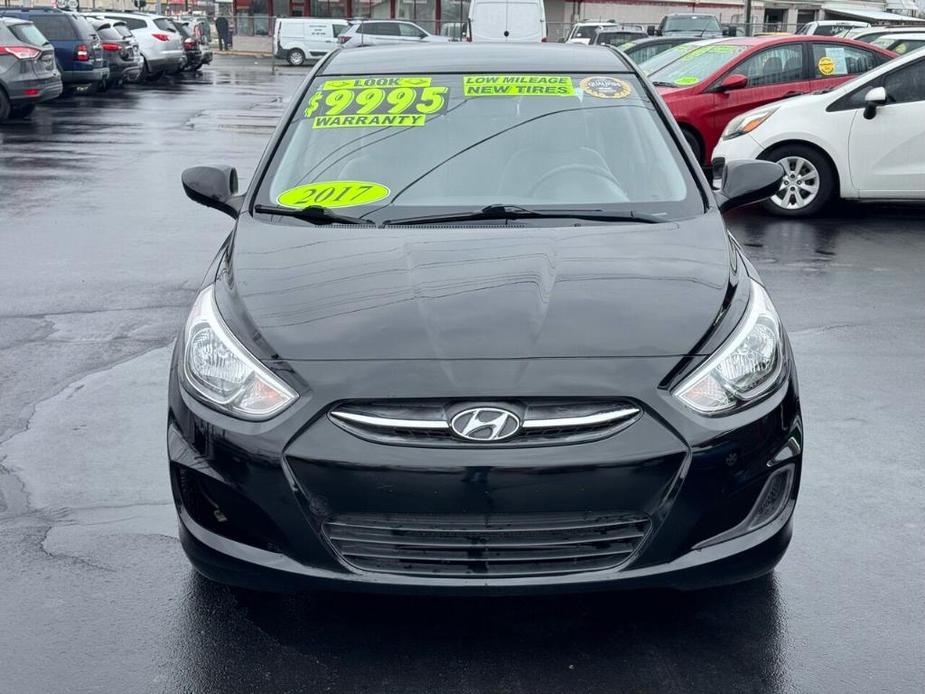 used 2017 Hyundai Accent car, priced at $9,995