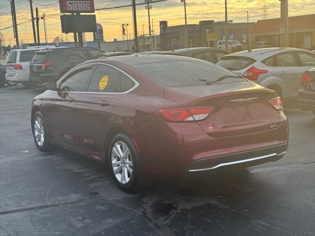 used 2015 Chrysler 200 car, priced at $7,995