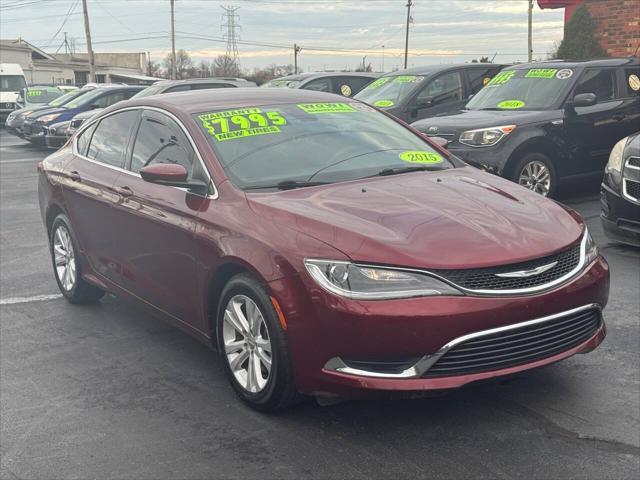 used 2015 Chrysler 200 car, priced at $7,995