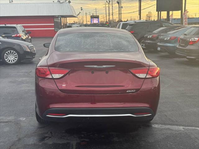 used 2015 Chrysler 200 car, priced at $7,995