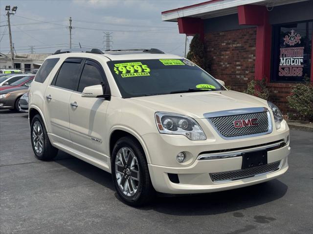 used 2012 GMC Acadia car, priced at $9,995