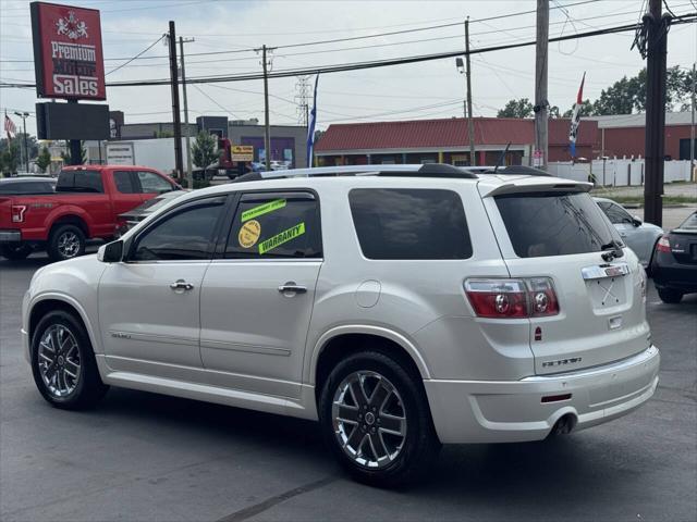 used 2012 GMC Acadia car, priced at $9,995