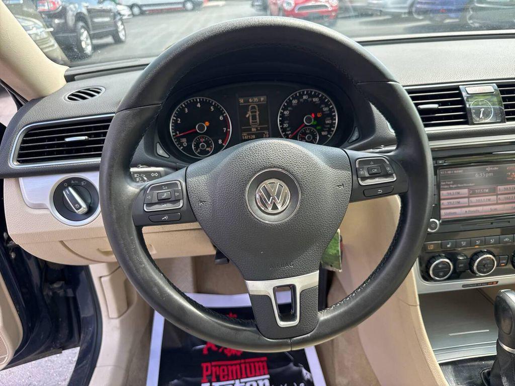 used 2012 Volkswagen Passat car, priced at $6,995