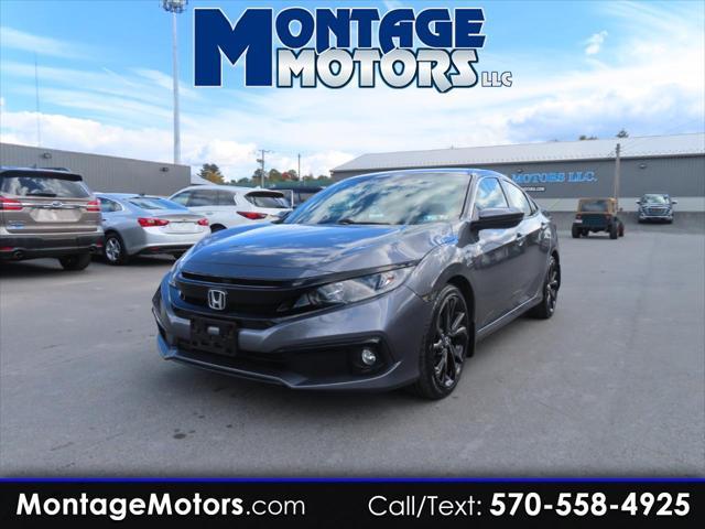 used 2019 Honda Civic car, priced at $19,995