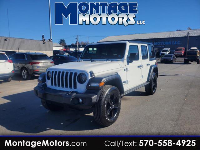 used 2020 Jeep Wrangler Unlimited car, priced at $34,995