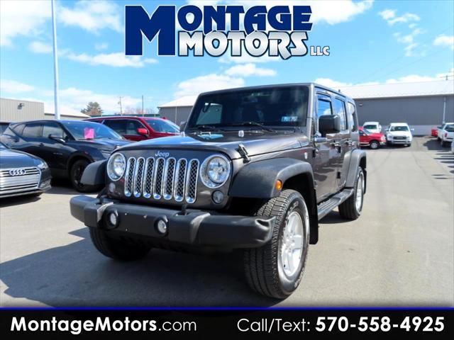 used 2018 Jeep Wrangler JK Unlimited car, priced at $23,995