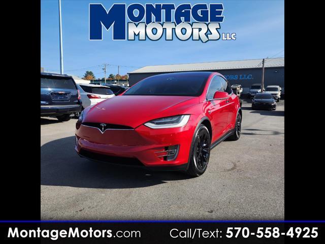 used 2020 Tesla Model X car, priced at $45,995