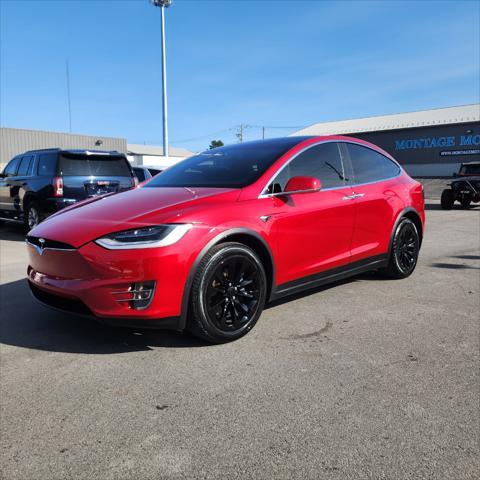 used 2020 Tesla Model X car, priced at $45,995