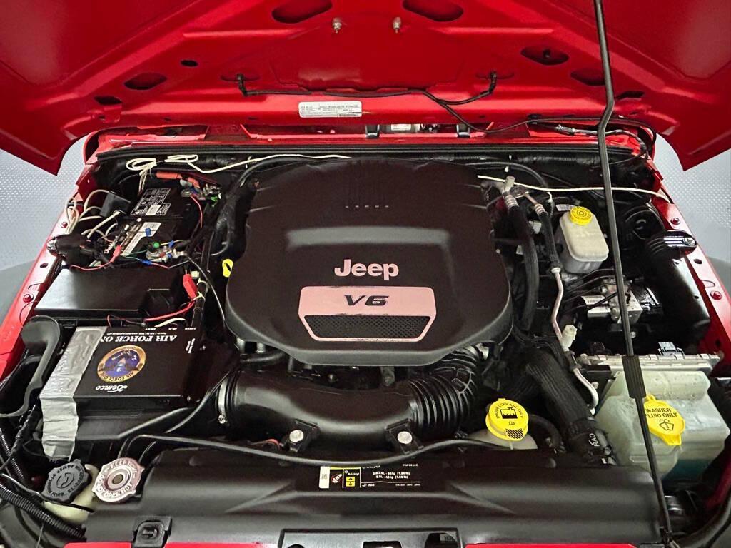 used 2017 Jeep Wrangler Unlimited car, priced at $17,999