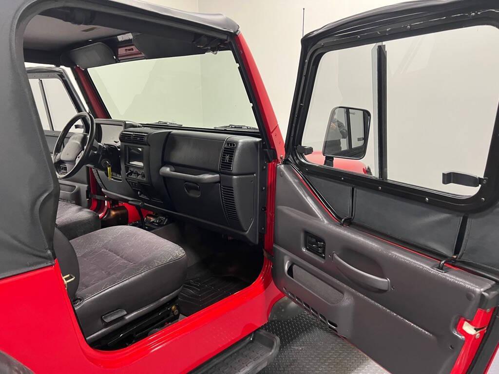 used 2002 Jeep Wrangler car, priced at $9,999