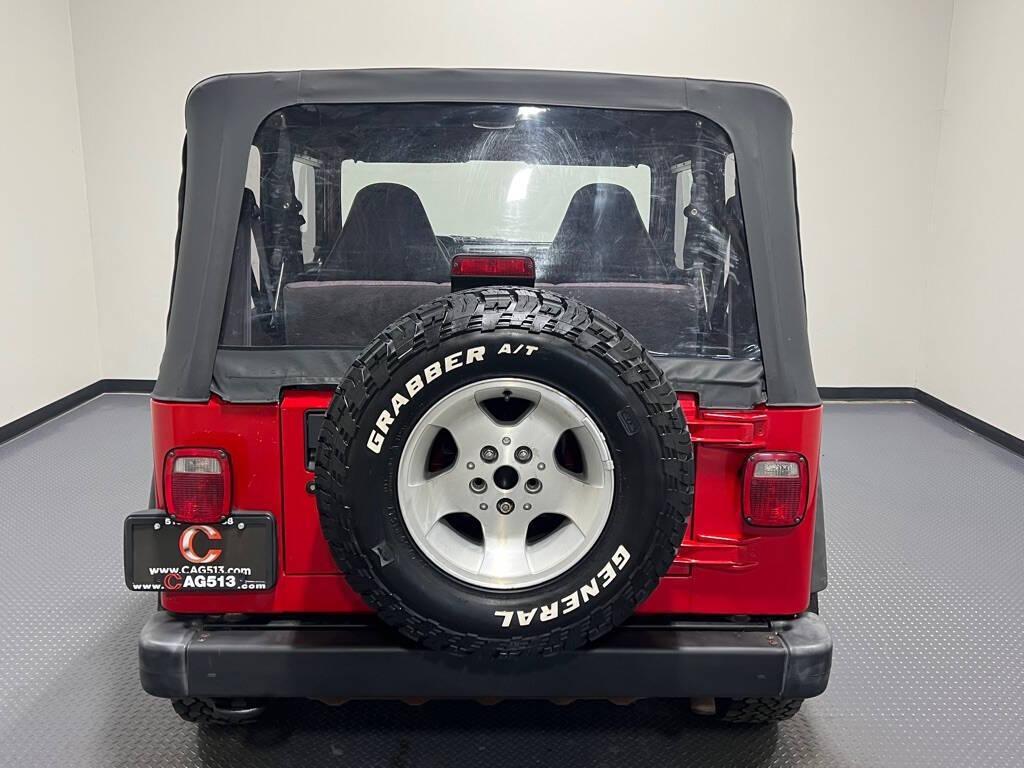 used 2002 Jeep Wrangler car, priced at $9,999