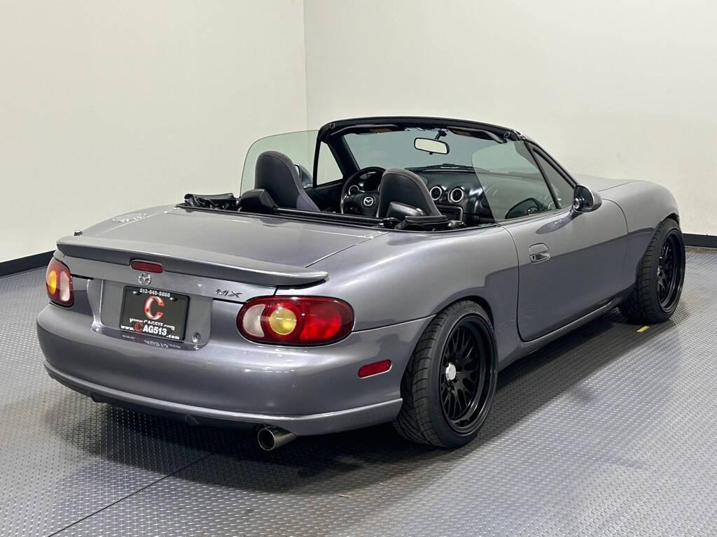 used 2004 Mazda MX-5 Miata car, priced at $8,999