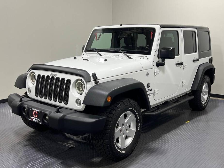 used 2016 Jeep Wrangler Unlimited car, priced at $15,999