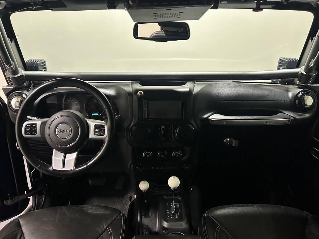 used 2013 Jeep Wrangler Unlimited car, priced at $16,999