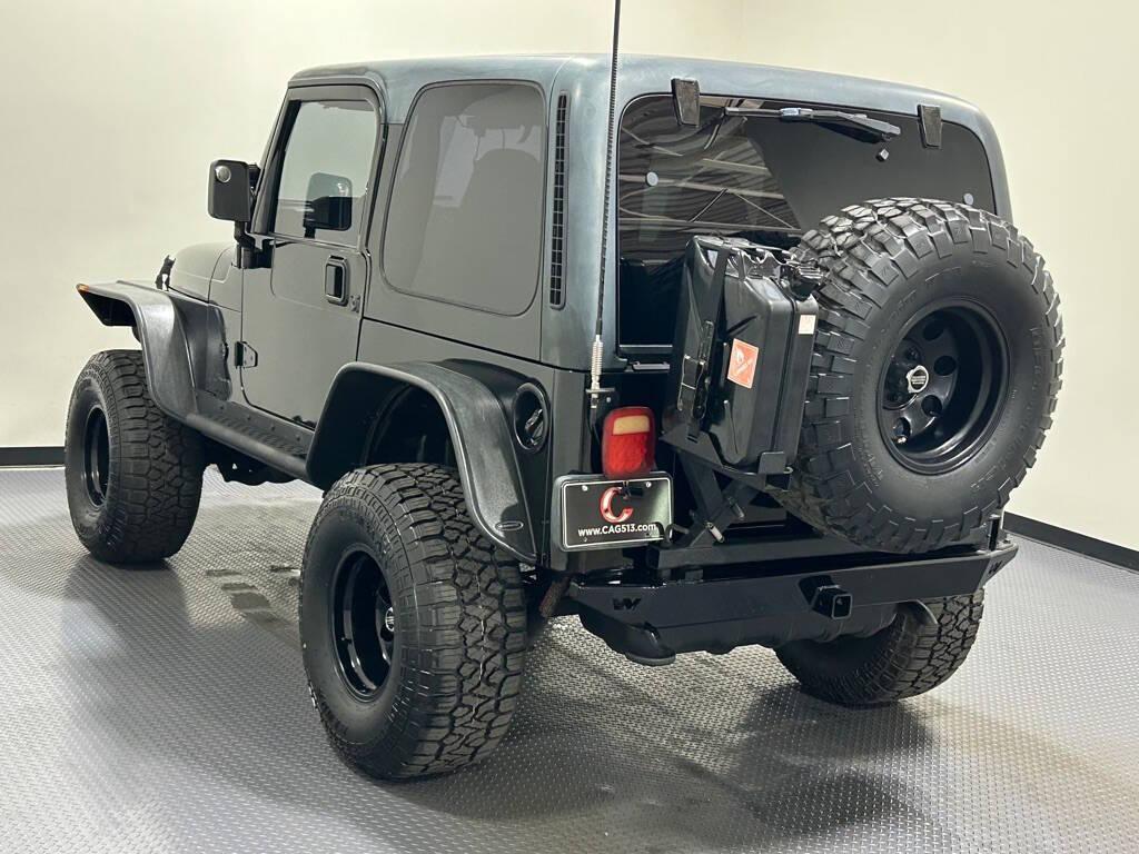 used 2002 Jeep Wrangler car, priced at $10,299
