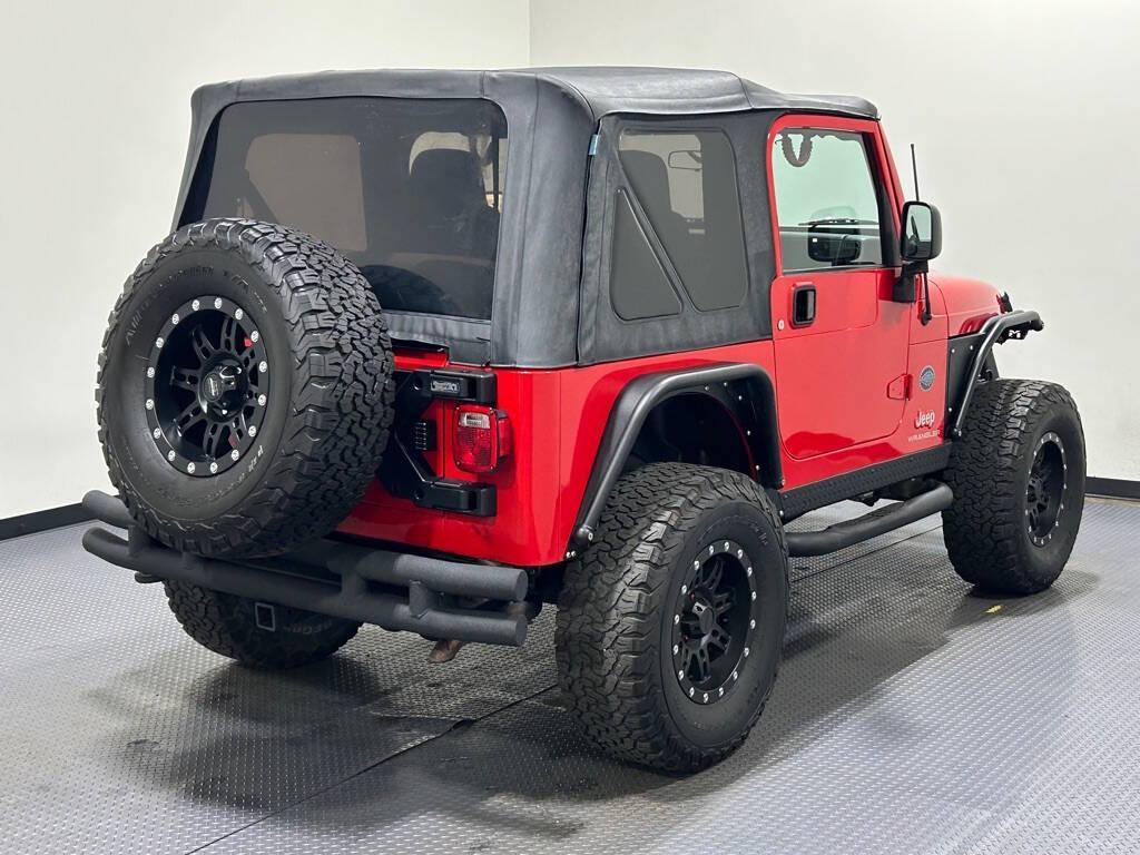 used 2004 Jeep Wrangler car, priced at $10,999