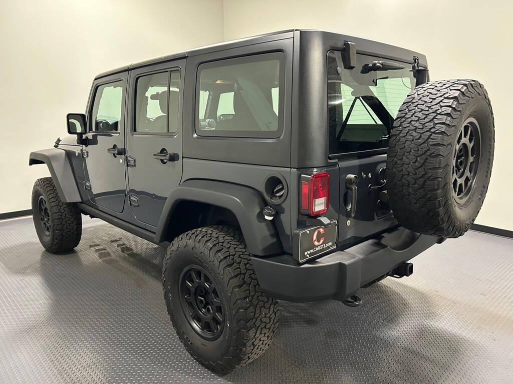 used 2016 Jeep Wrangler Unlimited car, priced at $13,999