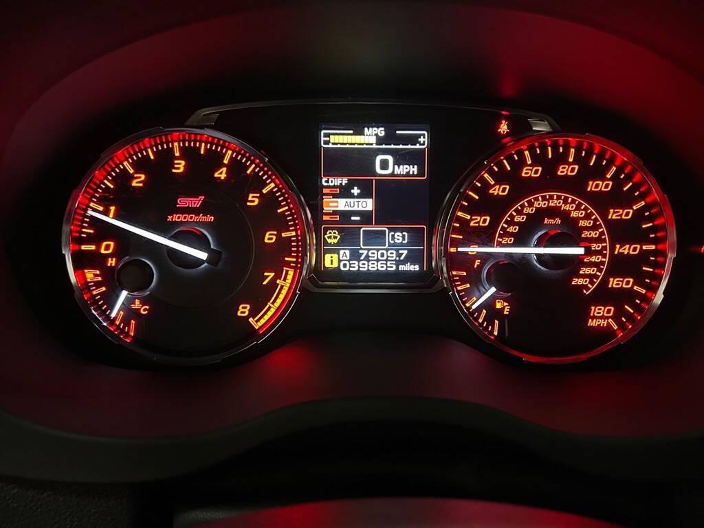 used 2017 Subaru WRX STI car, priced at $26,999