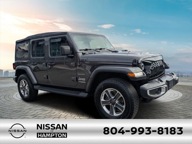 used 2018 Jeep Wrangler Unlimited car, priced at $22,377