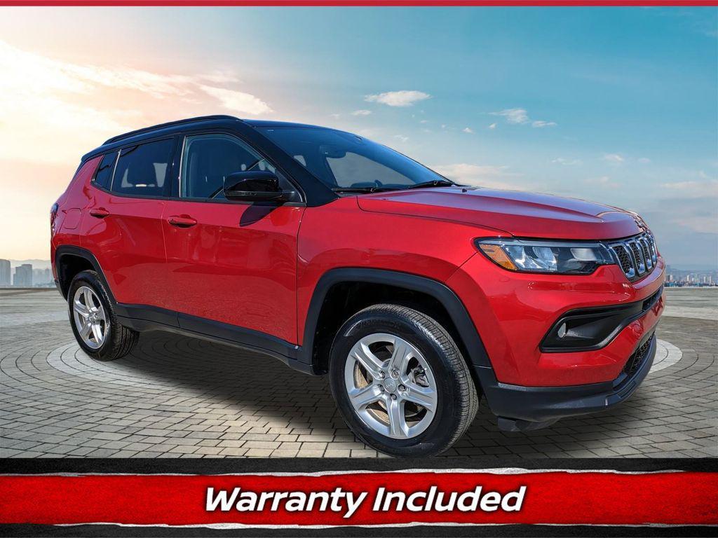 used 2025 Jeep Compass car, priced at $23,394