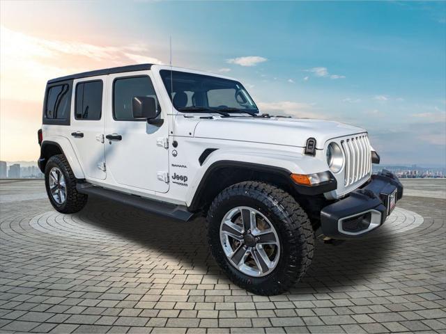 used 2021 Jeep Wrangler Unlimited car, priced at $25,549