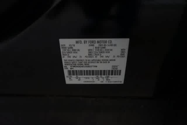 used 2018 Ford Explorer car, priced at $19,066