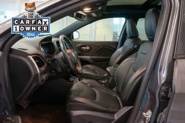 used 2021 Jeep Cherokee car, priced at $23,631