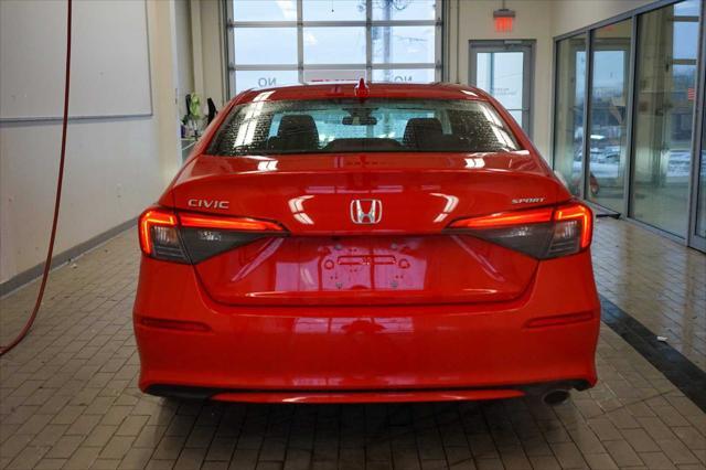 used 2022 Honda Civic car, priced at $21,381