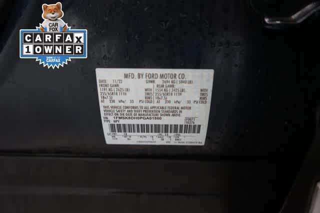 used 2023 Ford Explorer car, priced at $28,553