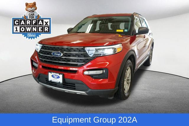 used 2021 Ford Explorer car, priced at $28,742