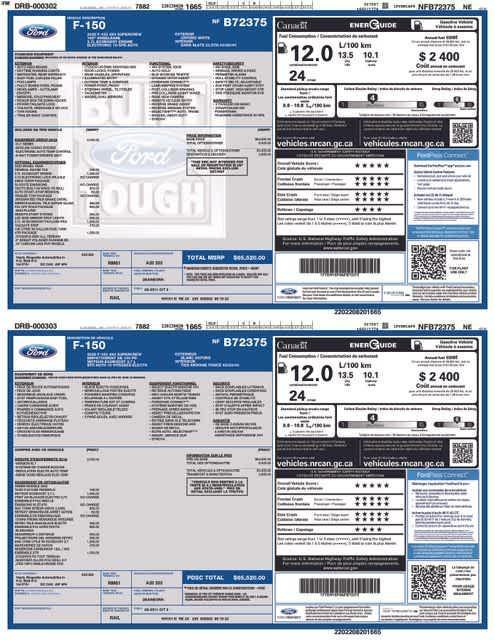 used 2022 Ford F-150 car, priced at $33,008