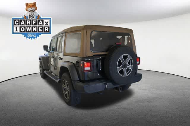 used 2020 Jeep Wrangler Unlimited car, priced at $18,302