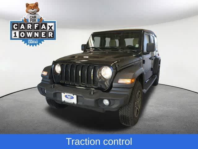 used 2020 Jeep Wrangler Unlimited car, priced at $18,302