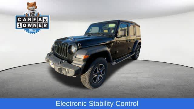 used 2020 Jeep Wrangler Unlimited car, priced at $18,302