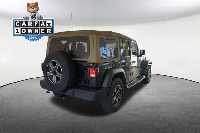 used 2020 Jeep Wrangler Unlimited car, priced at $18,302